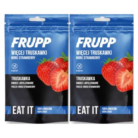 2 x Truskawka Owoce Liofilizowane 13 g - Frupp
