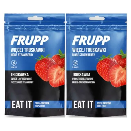 2 x Truskawka Owoce Liofilizowane 13 g - Frupp