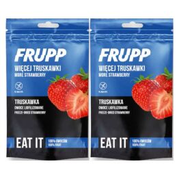 2 x Truskawka Owoce Liofilizowane 13 g - Frupp