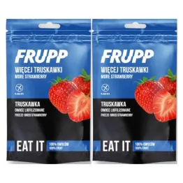 2 x Truskawka Owoce Liofilizowane 13 g - Frupp