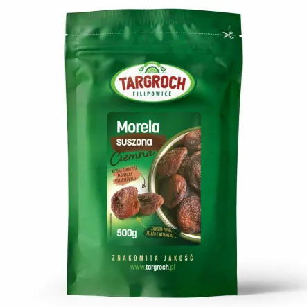Morele Suszone Ciemne 500 g - Targroch