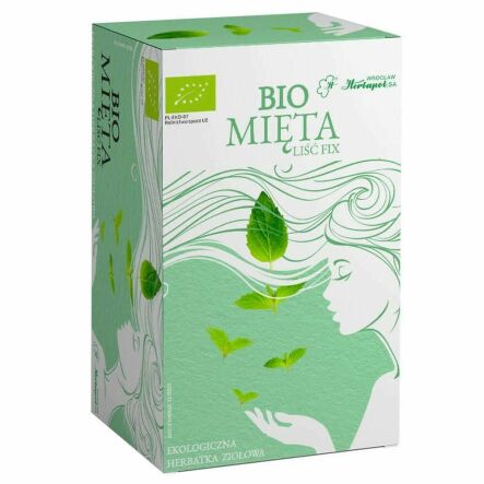 Herbatka Ziołowa MIĘTA BIO FIX 36 g (20x 1,8 g) -  Herbapol Wrocław