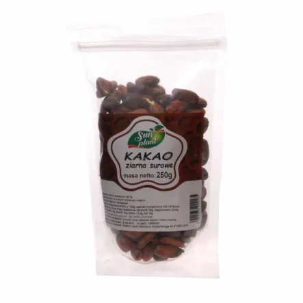 Kakao Ziarno Surowe 250 g - VitaFarm 