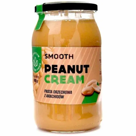 Pasta Orzechowa z Arachidów Smooth 900 g - Novitum (data: 27.11.2025)