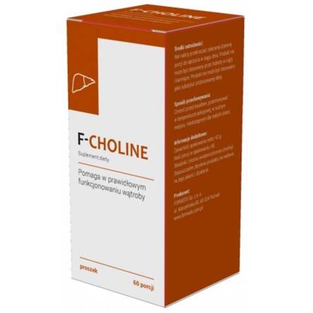 F-CHOLINE Cholina w Proszku 60 Porcji - Formeds