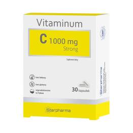 Vitaminum C 1000 mg Strong 30 Kapsułek - Starpharma ( Ascorbic Acid )
