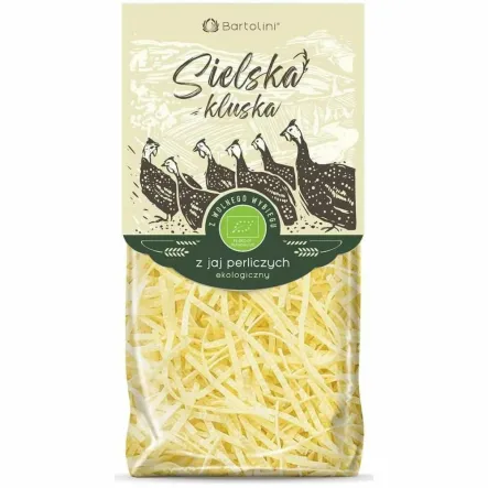 Makaron z Jaj Perliczych Krajanka Bio 250 g -  Bartolini Sielska Kluska