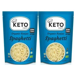 2 x  Makaron Keto (Konjac Typu Noodle Spaghetti) Bio 270 g (200 g) - Keto Chef