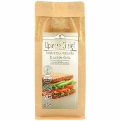 Mieszanka do Wypieku Chleba Wysokobiałkowego Bezglutenowa 420 g - Pięć Przemian