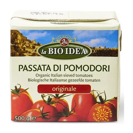 Przecier Pomidorowy Passata w Kartonie Bio 500 g La Bio Idea