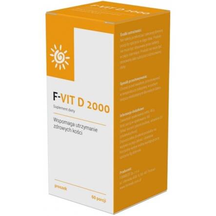 F-VIT D3 2000 Proszek 60 porcji - Formeds