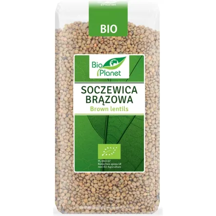 Soczewica Brązowa Bio 400 g - Bio Planet