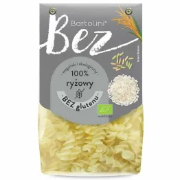 Makaron Ryżowy Świderki Bezglutenowy Bio 250 g - Bartolini