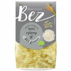 Makaron Ryżowy Świderki Bezglutenowy Bio 250 g - Bartolini