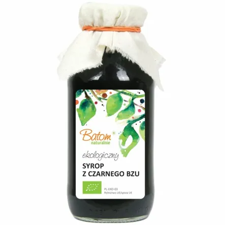 Syrop z Bzu Czarnego Bio 330 ml - Batom