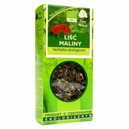 Liść Maliny Herbatka Eko 25 g - Dary Natury