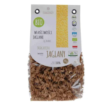 Makaron Jaglany Świderek Bio 250 g - Fabijańscy