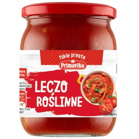 Leczo Roślinne z Pieczarkami 470 g - Primavika