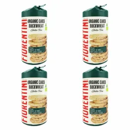 4 x Wafle Gryczane Bezglutenowe Bio 100 G - Fiorentini