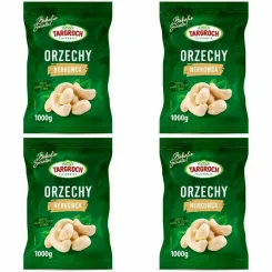 Zestaw 4 x Orzechy Nerkowca Połówki 1 kg - Targroch
