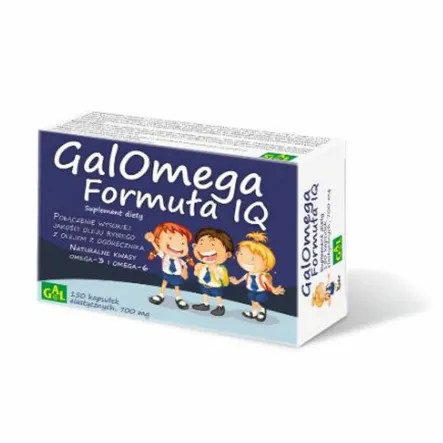 GalOmega Formuła IQ 150 Kapsułek - GAL