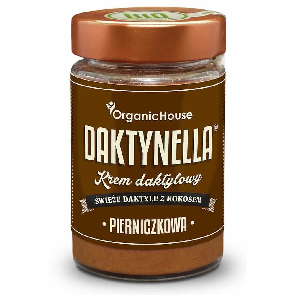 Daktynella Pierniczkowa Krem Daktylowy z Kokosem Bezglutenowy Bio 190 g - Organic House