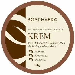 Liftingująco Nawilżający Krem do Twarzy Przeciwzmarszczkowy 50 g - Bosphaera