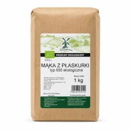 Mąka z Płaskurki Typ 650 EKOLOGICZNA 1 kg - Młyn Kopytowa