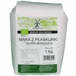 Mąka z Płaskurki Typ 650 BIO 1 kg - Młyn Kopytowa