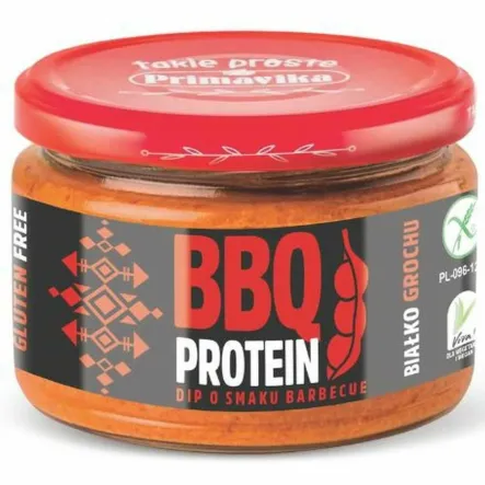 BBQ Protein Dip Bezglutenowy 180 g - Primavika