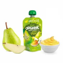 BIO Mus Owocowy 100% Gruszka Bez Dodatku Cukru 100 g - Mixit