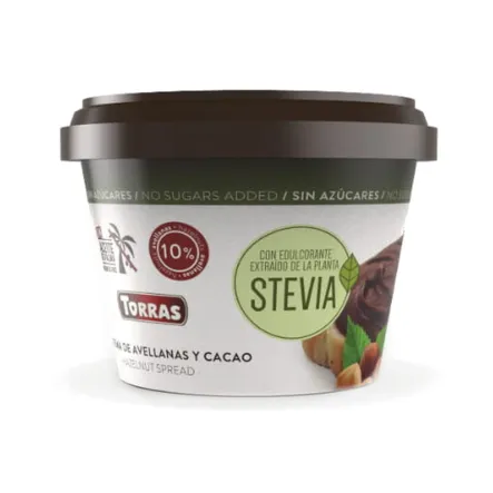 Krem Kakaowo-Orzechowy Z Glikozydami Stewiolowymi 200 g Torras