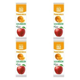 4 x Przekąska Jabłko and  Pomarańcza Bez Dodatku Cukru 16 g - Porcja Dobra