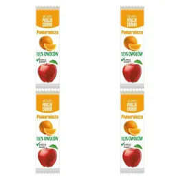 4 x Przekąska Jabłko and  Pomarańcza Bez Dodatku Cukru 16 g - Porcja Dobra
