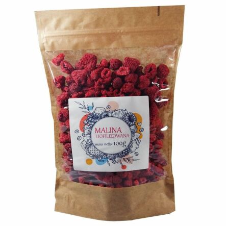 Malina Liofilizowana Cała 100 g - VitaFarm