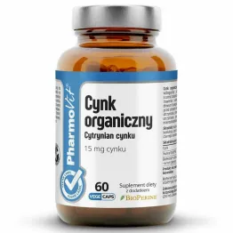 Cynk Organiczny (Cytrynian Cynku) 60 Kapsułek - Pharmovit