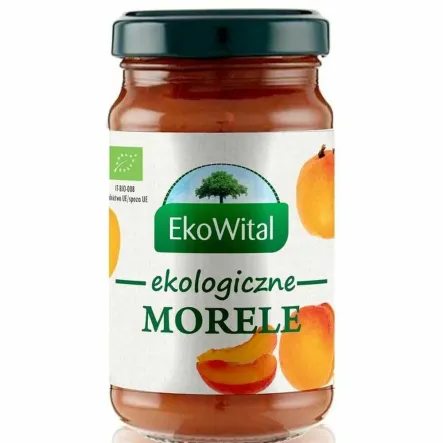Mus Morelowy Bez Dodatku Cukru BIO 250 g - EkoWital