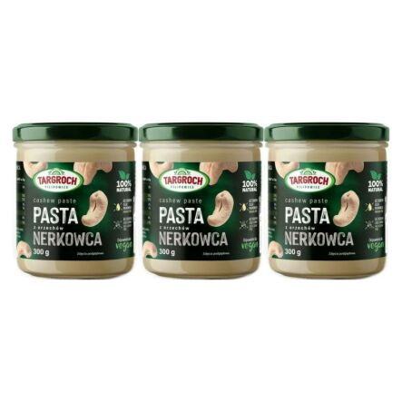 3 x Pasta z Orzechów Nerkowca 300 g - Targroch