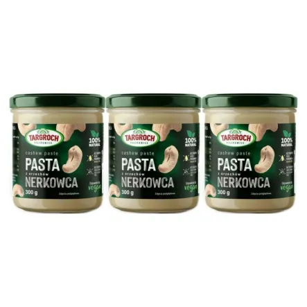 3 x Pasta z Orzechów Nerkowca 300 g - Targroch