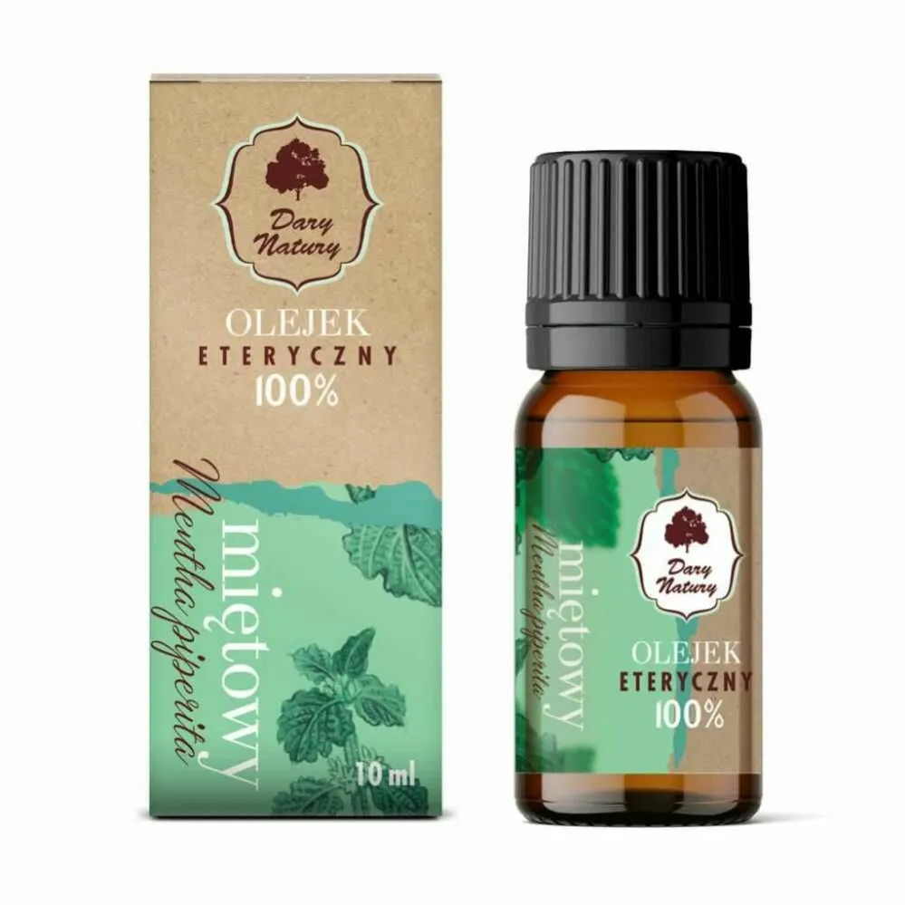 Naturalny Olejek Eteryczny Miętowy 100% 10 ml - Dary Natury