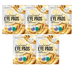 5 x Hydrożelowe Płatki Pod Oczy z Kolagenem i Złotem Koloidalnym 6 g - Pilaten