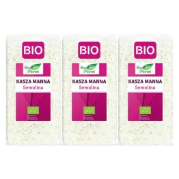 3 x Kasza Manna Semolina Bio 500 g - Bio Planet