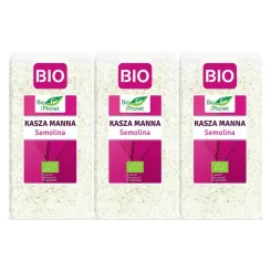 3 x Kasza Manna Semolina Bio 500 g - Bio Planet