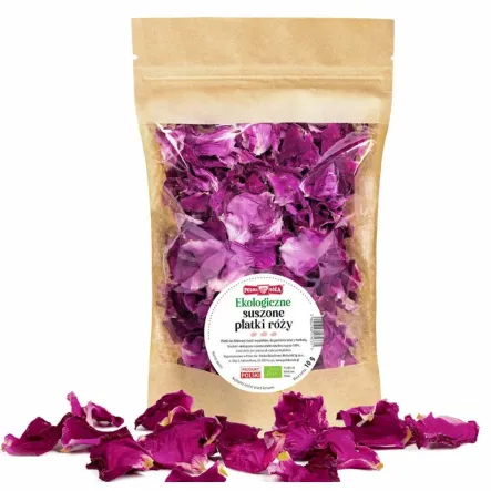 Płatki Róży Suszone Bio 10 g -  Polska Róża
