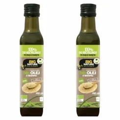 2 x Olej Sezamowy Tłoczony Na Zimno BIO 250 ml - Big Nature