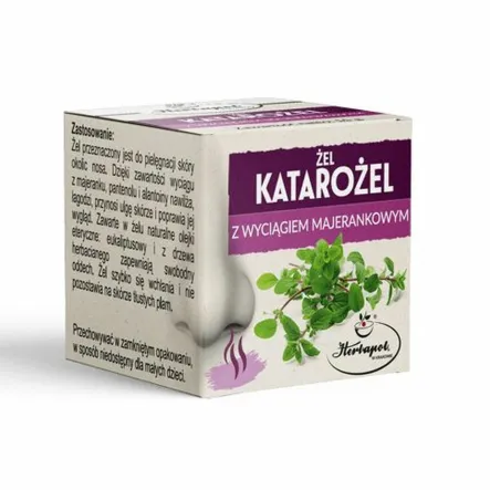 Żel KATAROŻEL z Wyciągiem Majerankowym 15 g - Herbapol Kraków