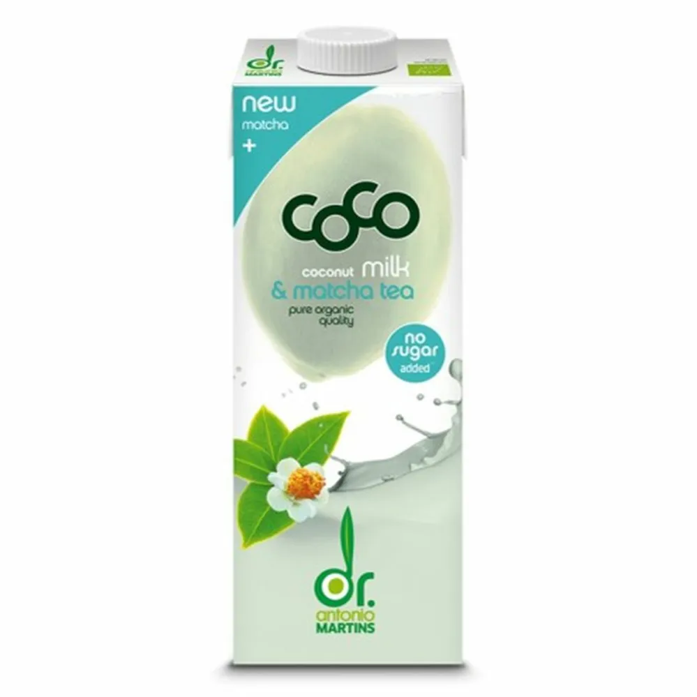 Napój Kokosowy z Herbatą Matcha Bio 1 l Coco Dr Martins