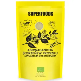 Ashwagandha Korzeń w Proszku Bio 150 g  - Bio Planet