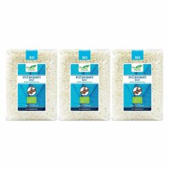 Zestaw 3 x Ryż Basmati Biały Bio 1 kg - Bio Planet