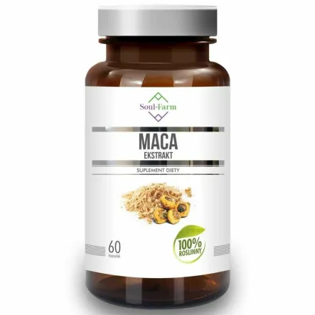 Maca Ekstrakt 60 Kapsułek - Soul-Farm